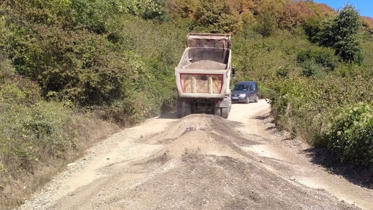 Kafyayla’da Yol Çalışmalarıyla Hem Konfor Hem Güvenlik Sağlanıyor