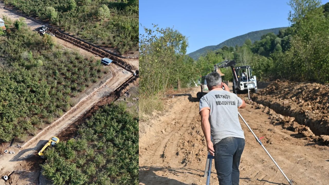 Beyköy’de 5.280 Metrelik Yeni İmar Yolu Açıldı