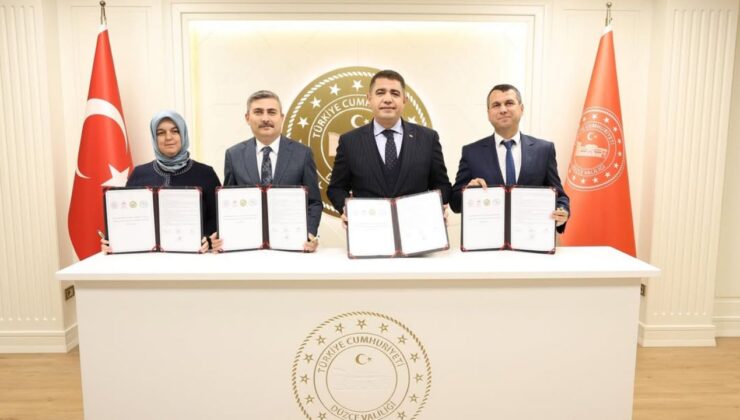 Düzce’de Mera Islah ve Amenajman Projesi İçin İş Birliği Protokolü İmzalandı