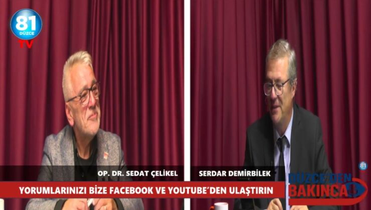 Op. Dr. Çelikel Canlı Yayında Konuştu ”Belediye Meclis Üyesi Bulamayabiliriz”