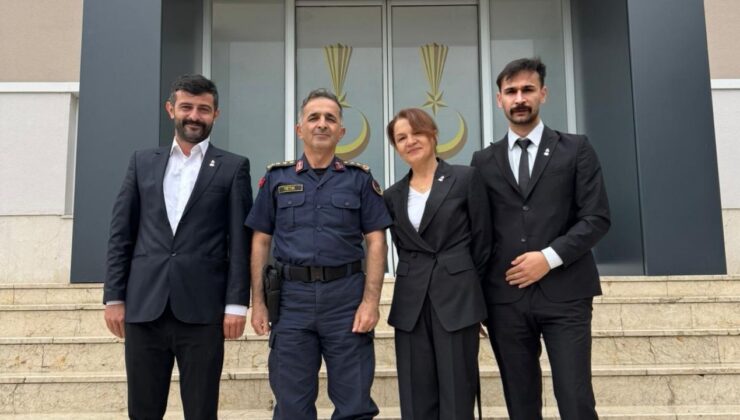 Zafer Partisi’nden İl Jandarma Komutanı Mustafa Tetik’e Ziyaret