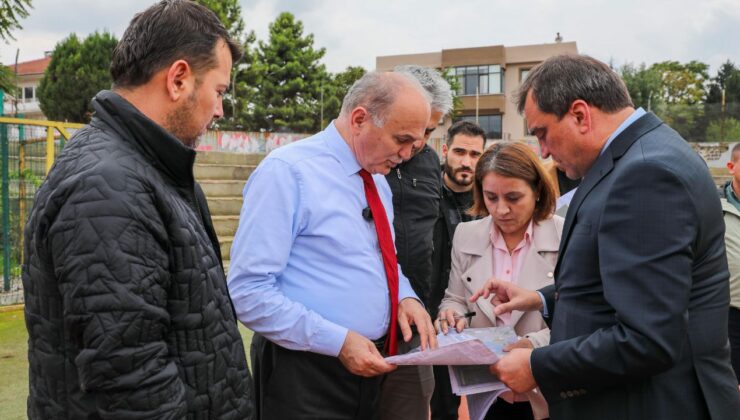 Başkan Özlü, Millet Bahçesi 2. Etap Çalışmaları İçin İncelemelerde Bulundu