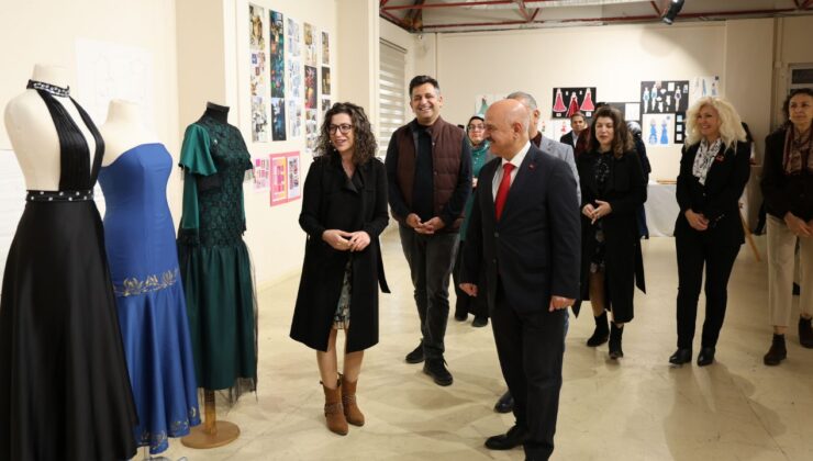 Düzce MYO Moda Tasarımı Programı Öğrencilerinden İlham Veren Sergi ”Tasarımın Genç Yüzleri”