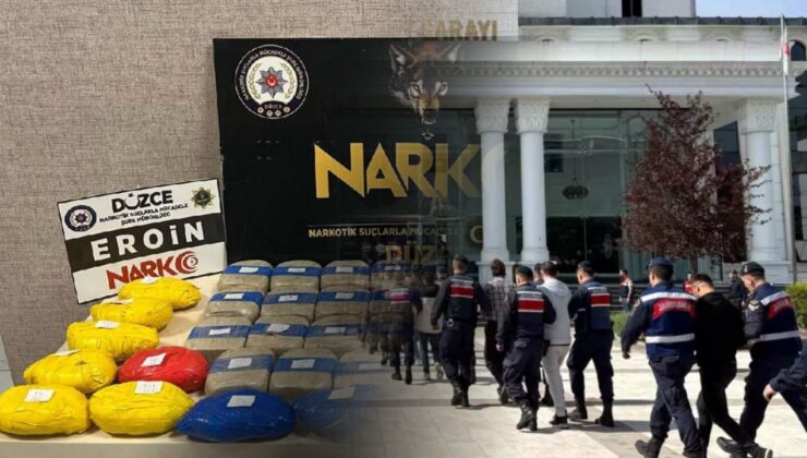 Düzce Emniyeti Suçla Mücadelede Yoğun Mesai Yaptı