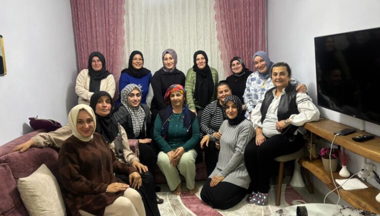 Anahtar Parti Merkez İlçe Başkanlığı, Ev Ziyaretlerine Devam Ediyor