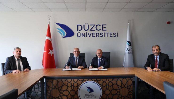 Düzce Üniversitesi’nden Boğaziçi Belediyesi’yle İş Birliği Protokolü