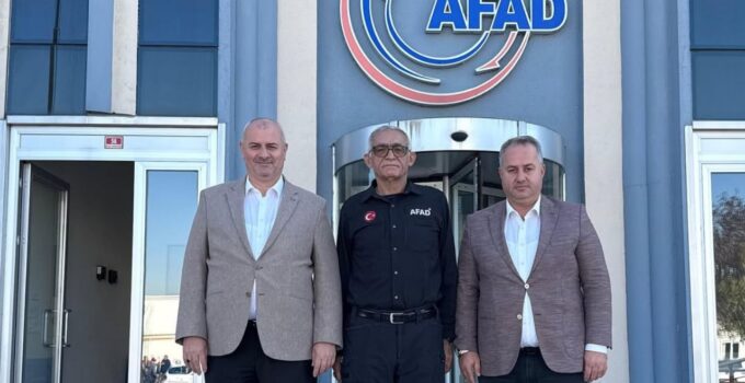 Başkan Yıldız’dan AFAD Müdürü Güngör’e Ziyaret