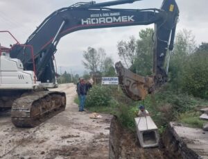 Kahveleryanı Köyü’nde Taşkın Riskine Karşı Kutu Menfez Çalışmaları Tamamlandı