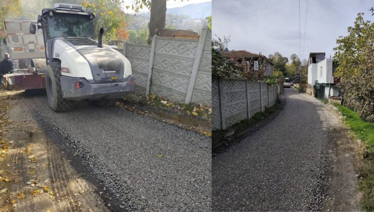 Akçakoca Köylerinde Yol Çalışmaları Tamamlandı