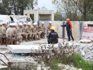 Afetlere Hazırız Komandolar ve Destek Ekipleri Eğitimde Sahada