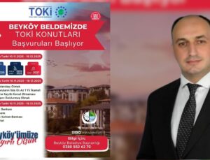 Beyköy’de TOKİ Heyecanı Başlıyor; Başkan Fatih Ocak Müjdeyi Verdi