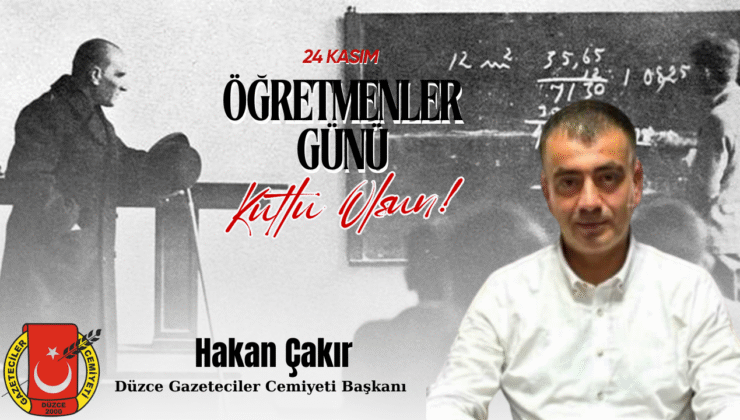 HAKAN ÇAKIR 24 KASIM REKLAM İLANI