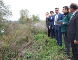 Gölyaka’da Dere Islahı Çalışmaları Sürüyor