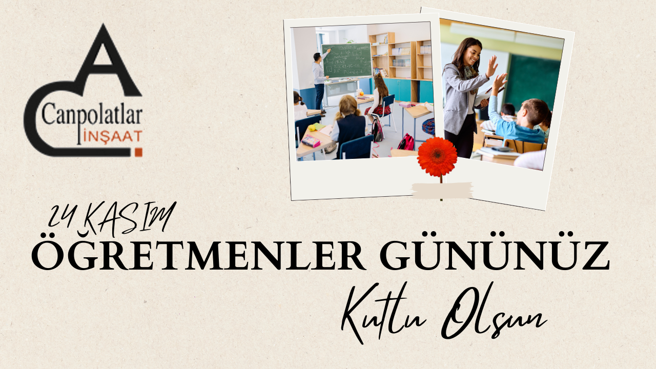 CANPOLATLAR İNŞAAT 24 KASIM REKLAM İLANI