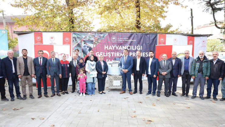 Düzce’de Üreticiye Süt Soğutma Tankı Desteği