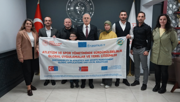 Düzce’de Erasmus+ Spor Personeli Projesi Çalışmaları Sürüyor