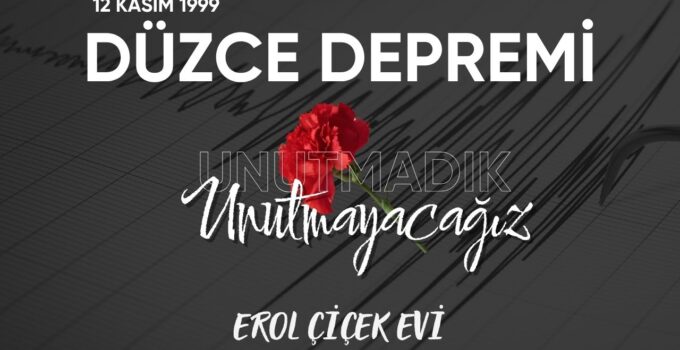 EROL ÇİÇEK EVİ 12 KASIM REKLAM İLANI