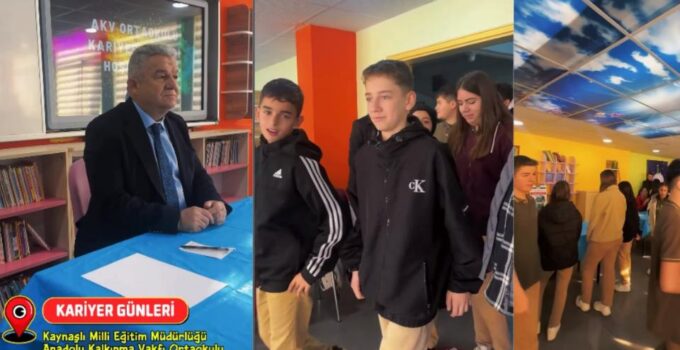 Kariyer Günlerinde Gençler Meslek Sahipleriyle Buluştu