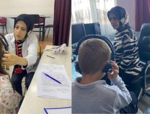 Çilimli’de İlkokul Öğrencilerine İşitme Taraması Yapıldı