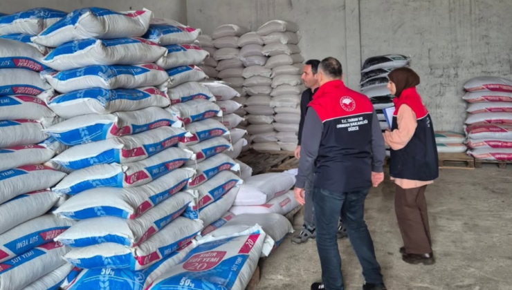 Kaynaşlı’da Gübre ve Zirai İlaç Bayilerine Sıkı Denetim