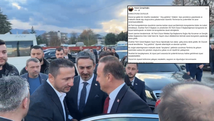 Başkan Şengüloğlu’ndan Önemli Açıklama; “Partimize Bu Polemikler İle Zarar Veremeyeceklerdir”