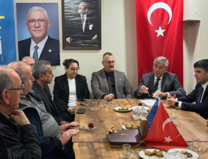 Başkan Fikret Albayrak’tan İYİ Parti Akçakoca İlçe Teşkilatı’na Nezaket Ziyareti