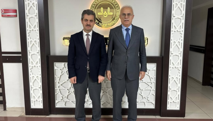 Gençlik ve Spor İl Müdürü Arslantürk’ten İl Müftüsü Aydın’a Ziyaret