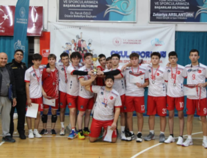 Okul Sporları Genç Erkekler Voleybol Müsabakaları Sona Erdi