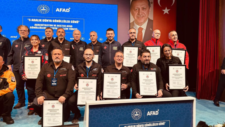 Düzce İl Milli Eğitim Müdürlüğü AKUB Ekibi, AFAD’dan Akreditasyon Sertifikasını Aldı