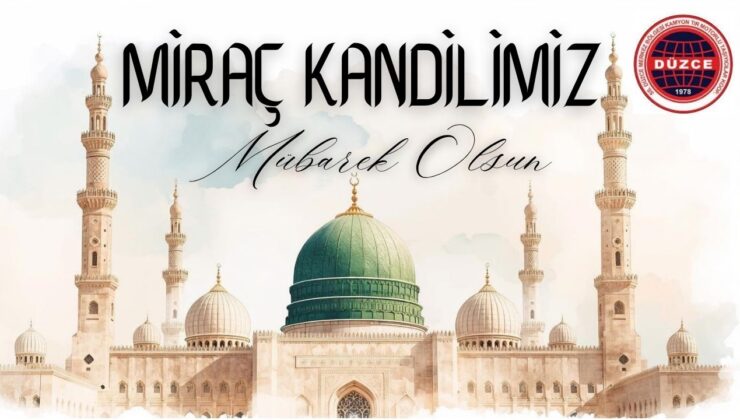 KAMYONCULAR KOOP MİRAÇ KANDİLİ MESAJI