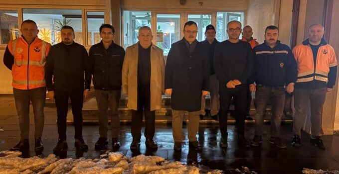 Kaynaşlı’da Yılbaşı Gecesi Görev Başındaki Personele Ziyaret