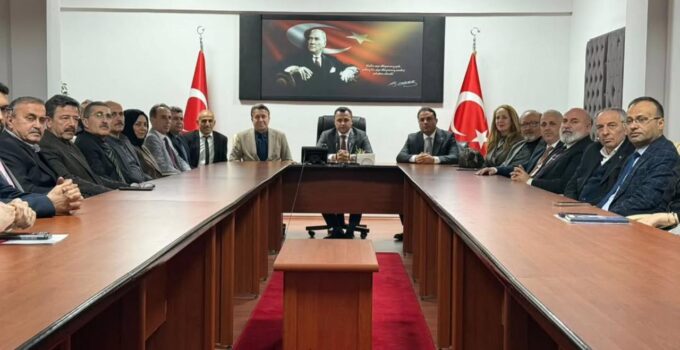 Akçakoca Kaymakamı Dr. Hacı Arslan Uzan’a Okul Müdürlerinden Yoğun Ziyaret