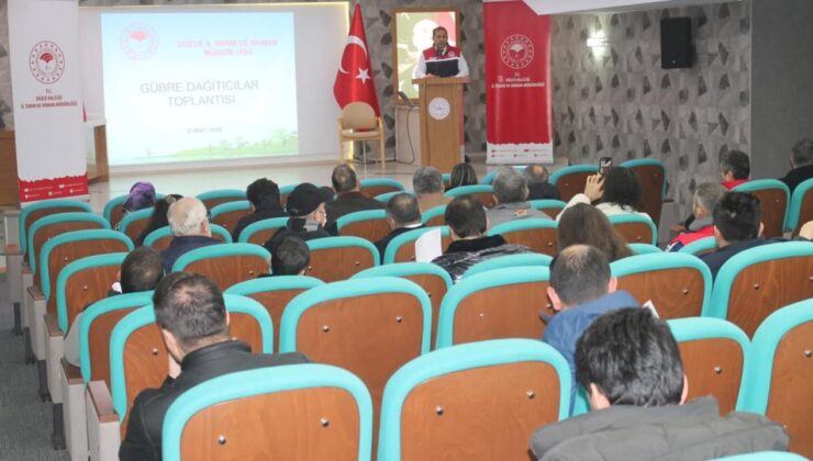 Düzce’de Bitki Koruma ve Gübre Bayilerine B-Reçete ve GTS Eğitimi Verildi