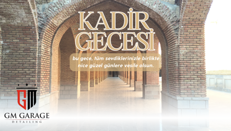 GM GARAJ KADİR GECESİ REKLAM İLANI