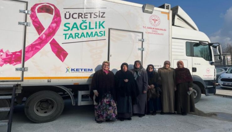 Mobil Kanser Tarama Tırı Çilimli’de