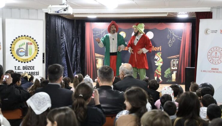 Kaynaşlı’da Ramazan Coşkusu: Darıyeri Hasanbey Köyü’nde Karagöz–Hacivat Gösterisi