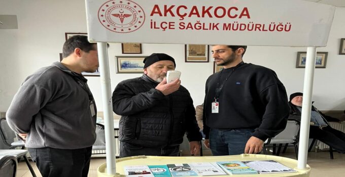 Akçakoca’da Ramazan’da Sağlık Farkındalığı Standı Kuruldu