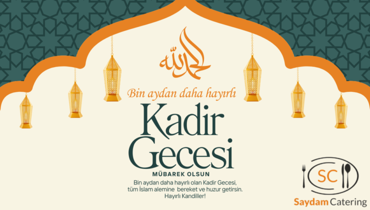 SAYDAM KADİR GECESİ REKLAM İLANI