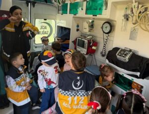 Körpeşler Anaokulu’nda Miniklere Sağlık Eğitimi ve 112 Bilinci Aşılandı