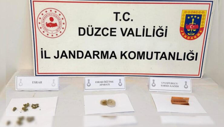 Düzce’de Narkotik Operasyonu: 4 Kişiye Gözaltı