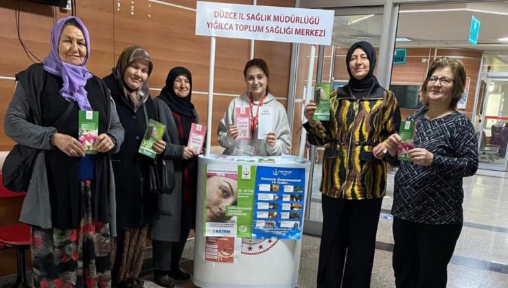 Yığılca’da Kanser Haftası Farkındalık Etkinliği