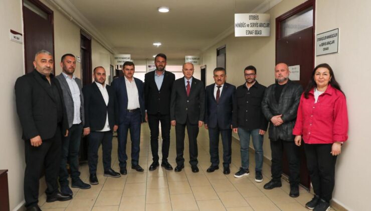 Başkan Özlü’den Esnaf Odalarına Tebrik Ziyareti