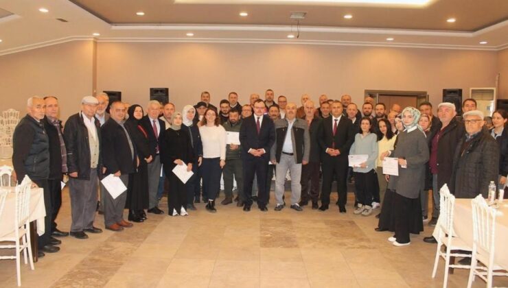 Kaynaşlı’da Üreticilere Sertifikaları Törenle Verildi