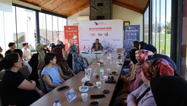 Bilim Kafede Deprem Bilinci Konusunda Farkındalık Oluşturuldu