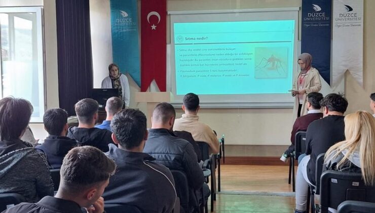 Gümüşova’da KKKA ve Sıtma’ya Karşı Bilinçlendirme Eğitimi Verildi