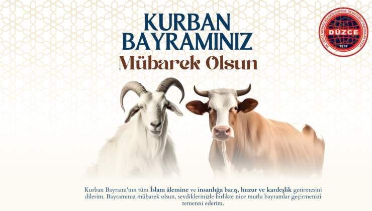 KAMYONCULAR KOOP. KURBAN BAYRAMI REKLAM MESAJI