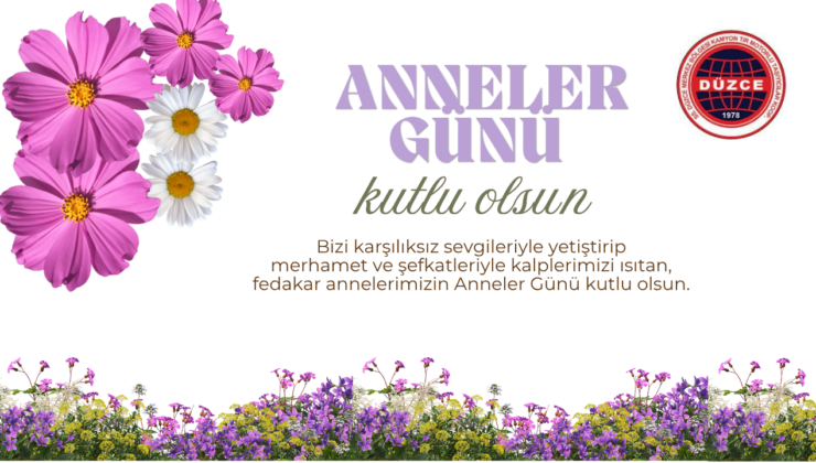 KAMYONCULAR KOOP. ANNELER GÜNÜ REKLAM MESAJI