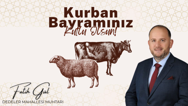 FATİH GÜL KURBAN BAYRAMI REKLAM MESAJI