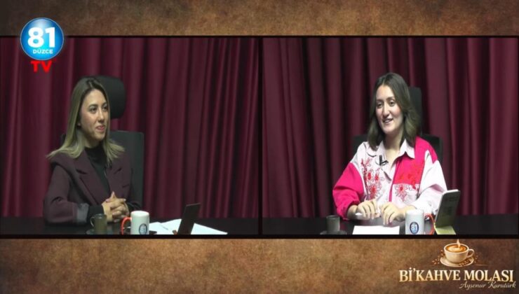 “Bi’ Kahve Molası”nda Girişimcilik Konuşuldu: Tuğçe Acar Konuk Oldu