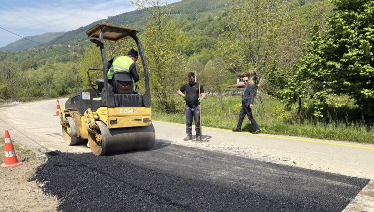 Gölyaka’da Asfalt Yama Çalışmaları Tamamlandı